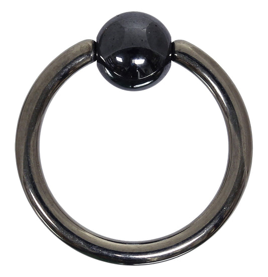 Klemmkugelring SILVER - 1,6 mm aus G23 Titan - Ball Closure Ring