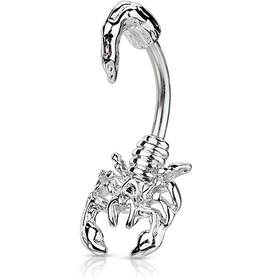 Bauchnabelpiercing SKORPION - 316L Chirurgenstahl - Navel Piercing