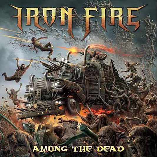 Iron Fire - AMONG THE DEAD LP - Black Vinyl - Schallplatte Record