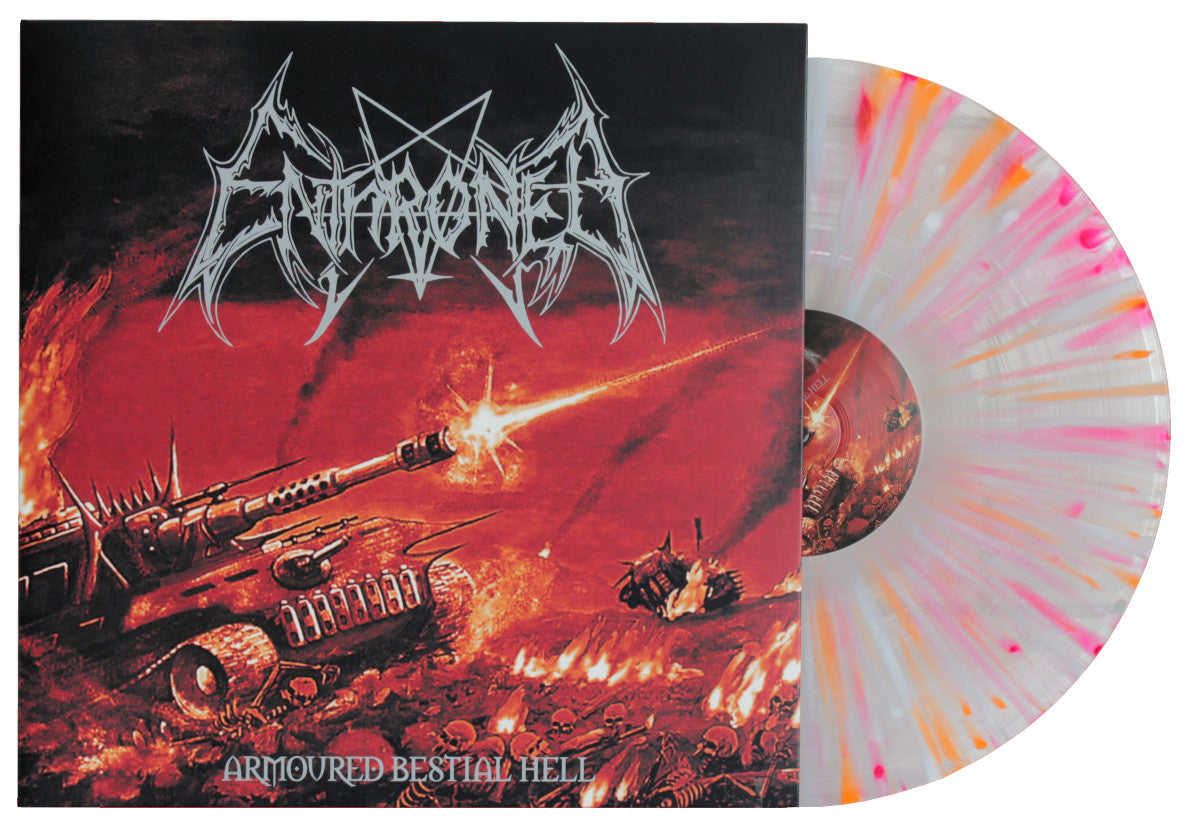 Enthroned - ARMOURED BESTIAL HELL Splatter-LP - Vinyl Schallplatte