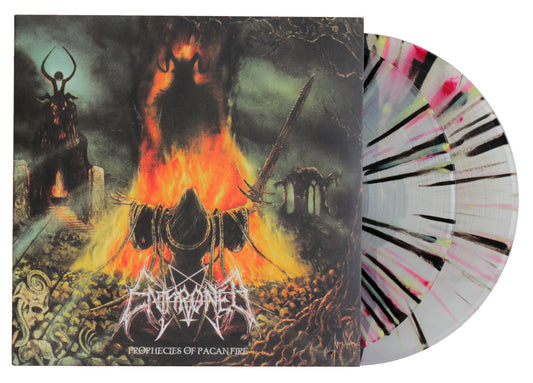 Enthroned - PROPHECIES OF PAGAN FIRE Doppel-Splatter-LP - Vinyl Schallplatte