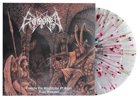 Enthroned - TOWARDS THE SKULLTHRONE Doppel-Splatter-LP - Vinyl Schallplatte