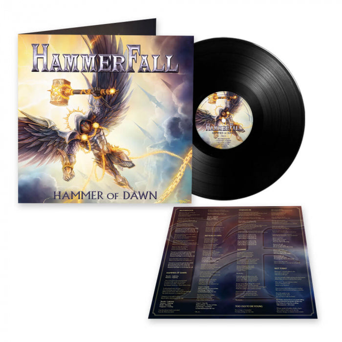 HammerFall - HAMMER OF DAWN LP - Black Vinyl - Schallplatte Record