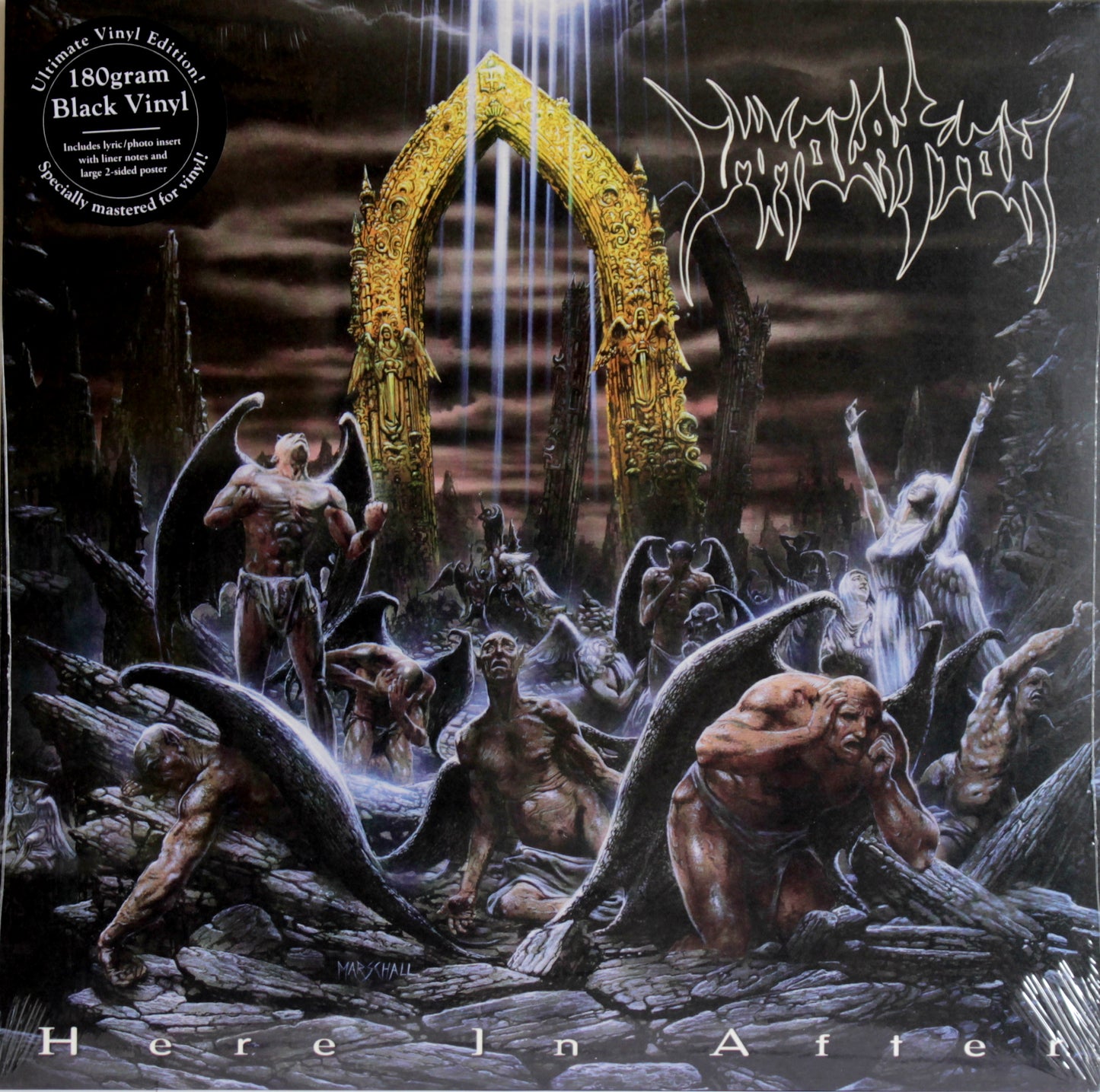 Immolation - HERE IN AFTER LP - Black Vinyl - Schallplatte Record Re-Issue