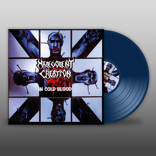 Malevolent Creation - IN COLD BLOOD LP - Transparent Blue Vinyl - Schallplatte Record