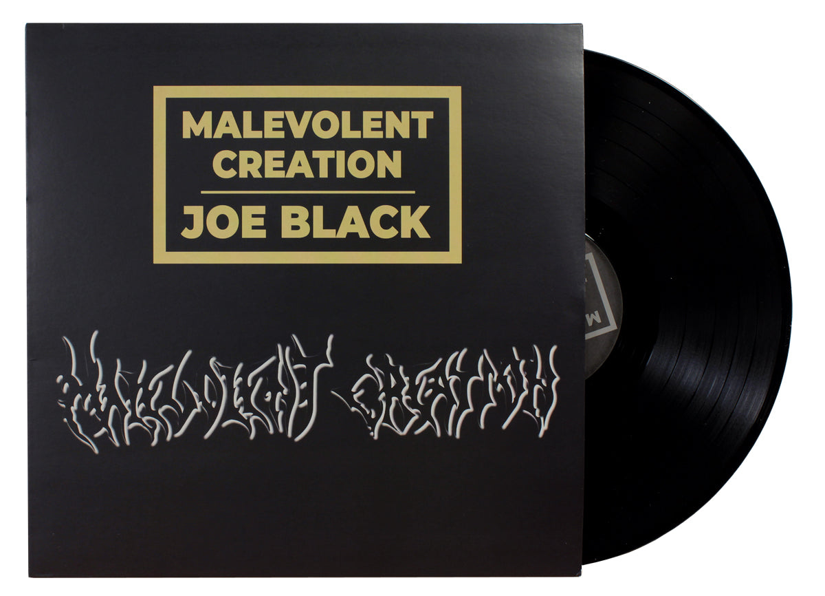 Malevolent Creation - JOE BLACK LP - Black Vinyl - Schallplatte Record