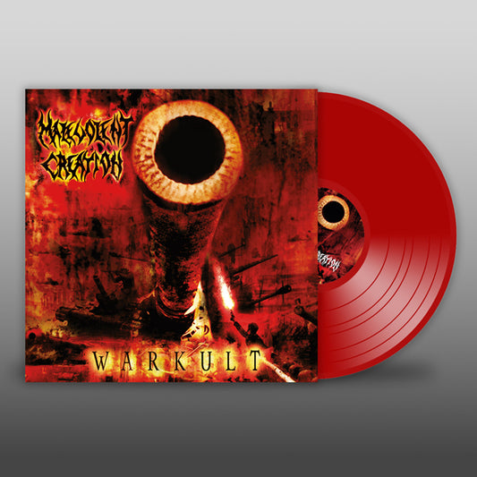 Malevolent Creation - WARKULT LP - Red Vinyl - Schallplatte Record