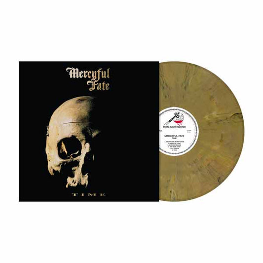 Mercyful Fate - TIME LP - Beige Brown Marbled Vinyl - Schallplatte Record - Re-Issue