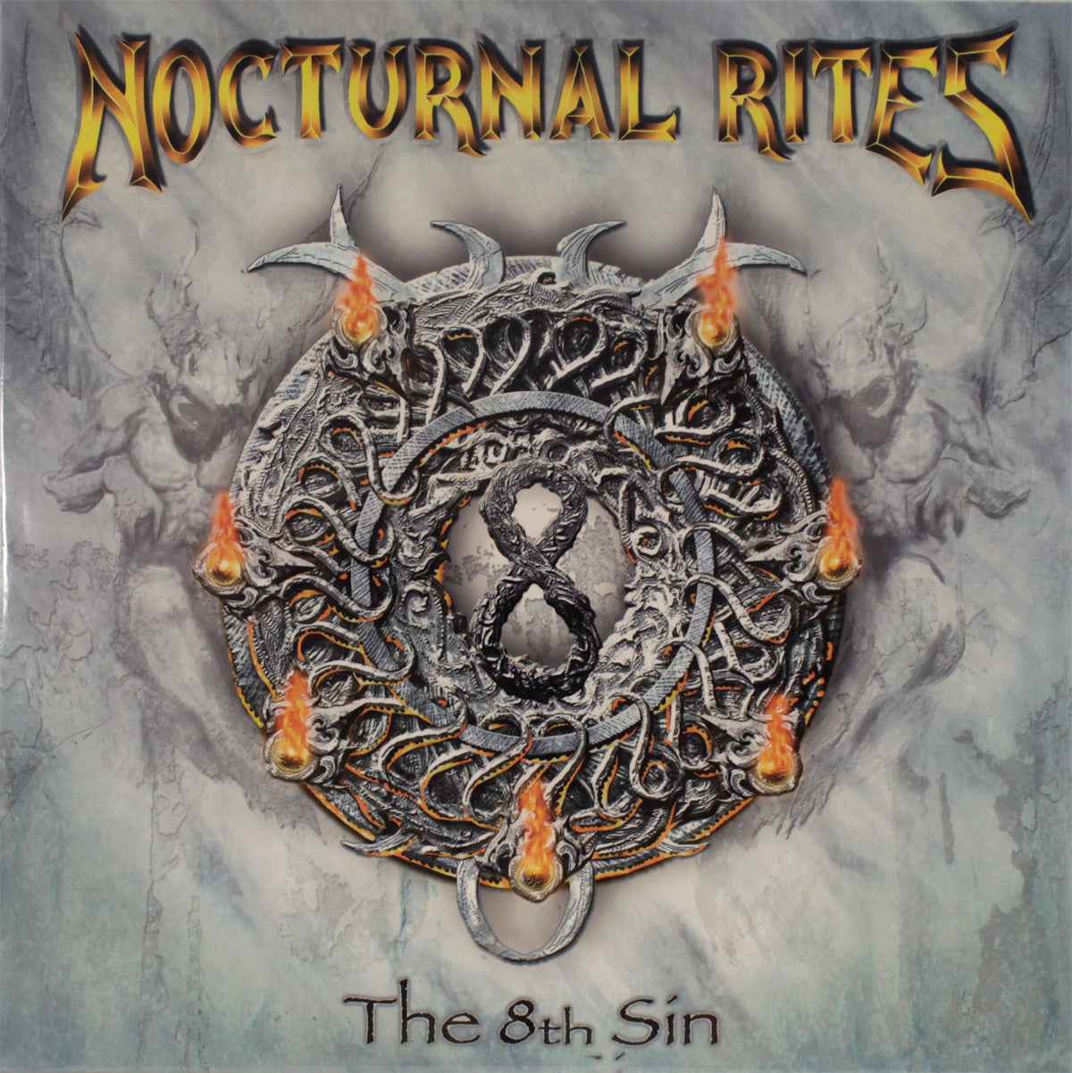 Nocturnal Rites - 8TH SIN LP - Black Vinyl - Schallplatte Record Limitiert