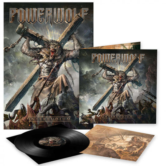 Powerwolf - INTERLUDIUM LP - Black Vinyl - Schallplatte Record + Poster