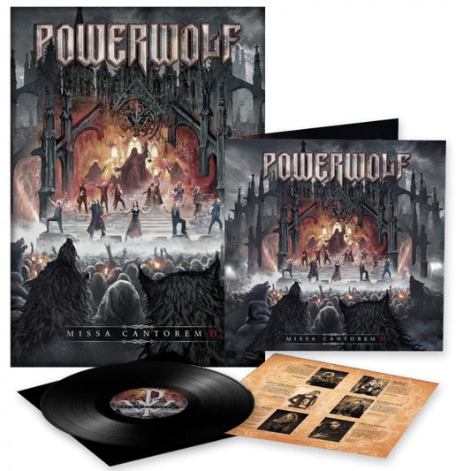 Powerwolf - MISSA CANTOREM II LP - Black Vinyl - Schallplatte Record + Poster