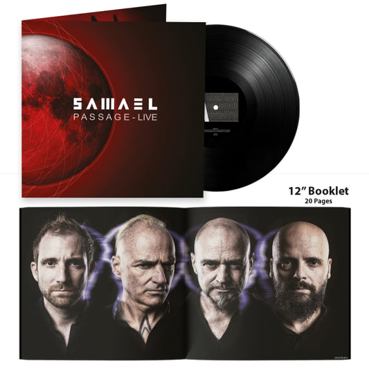 Samael - PASSAGE LIVE LP - Black Vinyl - Schallplatte Record