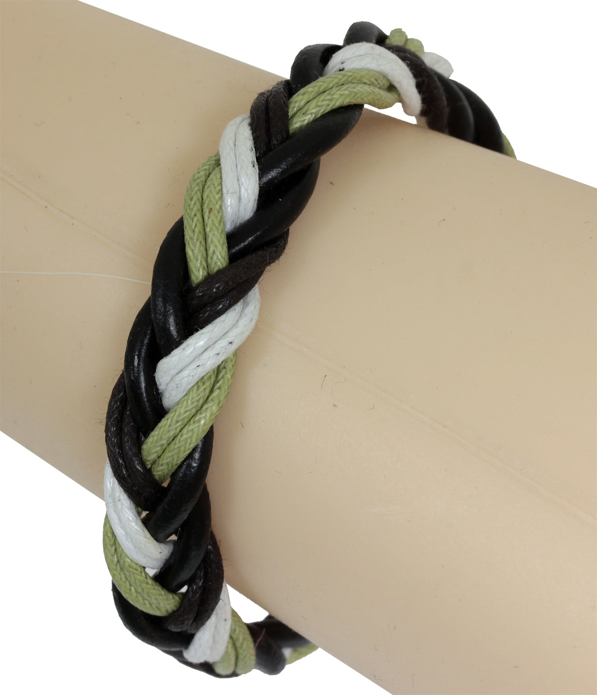 Armband DUNKELBRAUN - Leder in verschiedenen Farben - mit gleitendem Knotenverschluß - Lederarmband